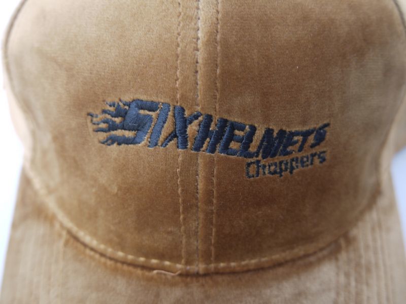 画像3: SIXHELMETS CHOPPERS VELOUR CAP LIGHTBROWN×BLACK