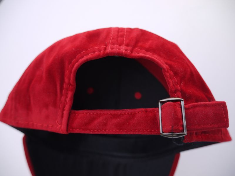 画像5: SIXHELMETS CHOPPERS VELOUR CAP RED×BLACK