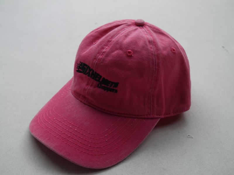 画像1: SIXHELMETS CHOPPERS COTTON CAP PINK×BLACK