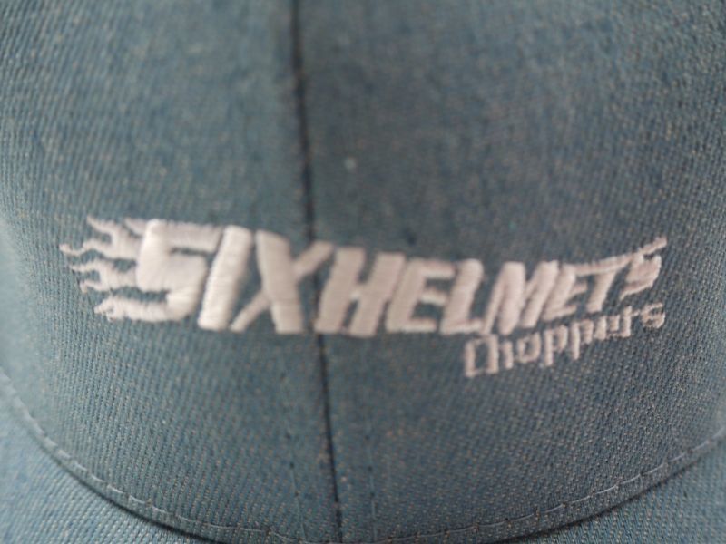 画像3: SIXHELMETS CHOPPERS COTTON CAP LIGHTBLUE×WHITE