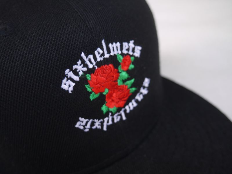画像3: SIXHELMETS ROSE TRUCKER CAP BLACK