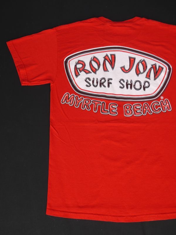 画像1: RONJON SURF SHOP VTG T-SHIRT RED S