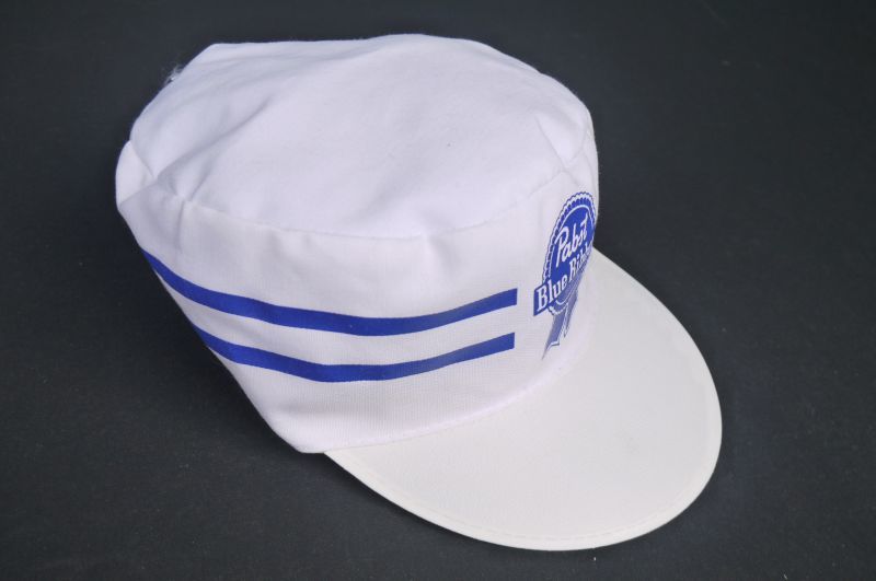 画像2: PABST BLUE RIBBON VTG WORK CAP WHITE