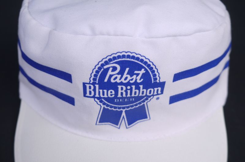 画像3: PABST BLUE RIBBON VTG WORK CAP WHITE