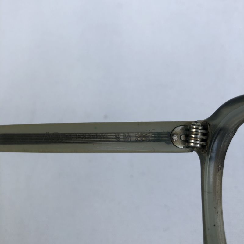 画像5: 70s AMERICAN OPTICAL VTG TEAR DROP EYEWEAR CLEAR GRAY M
