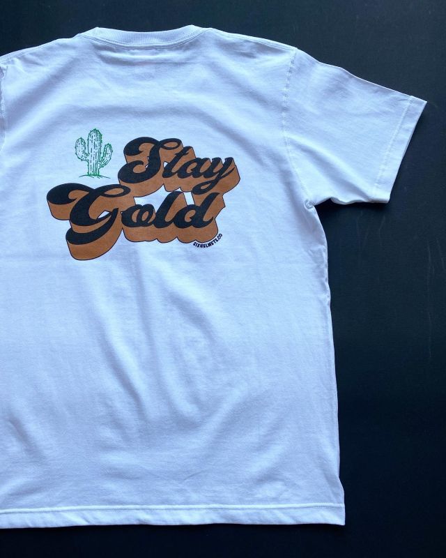 画像3: SIXHELMETS"STAY GOLD"POCKET T-SHIRT WHITE