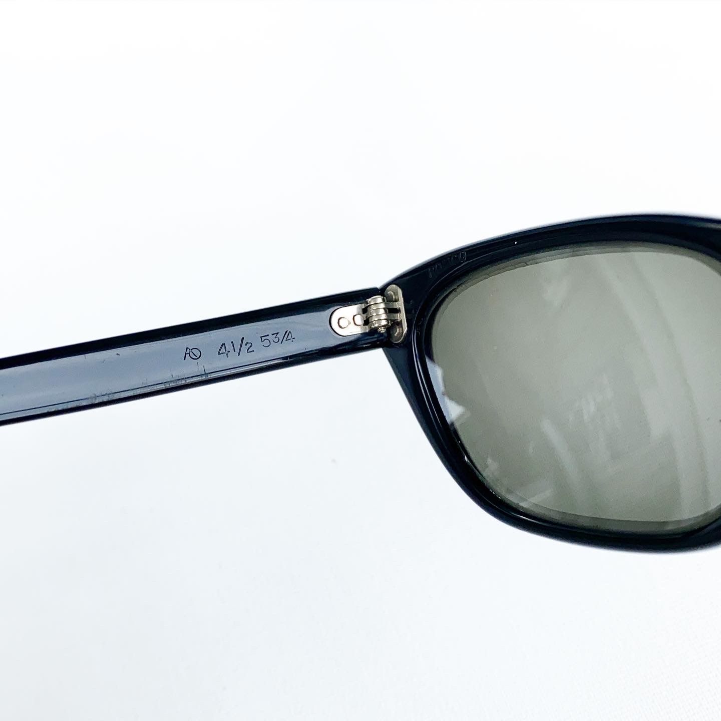 画像5: 50s AMERICAN OPTICAL VTG EYEWEAR  BLACK 48