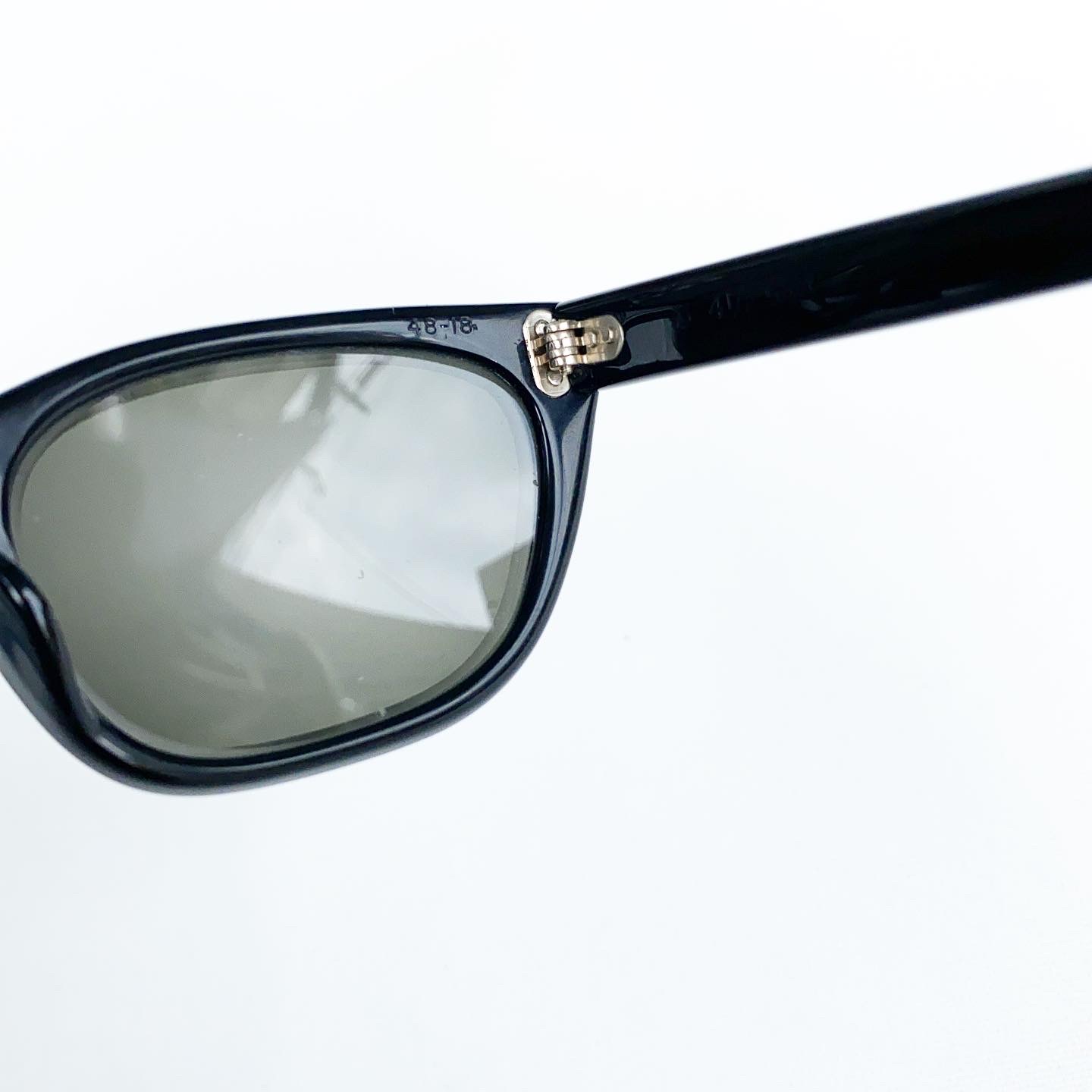 画像4: 50s AMERICAN OPTICAL VTG EYEWEAR  BLACK 48