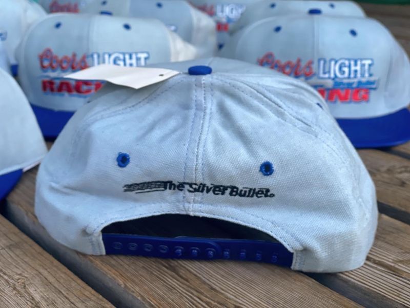 画像3: NOS 90s COORS LIGHT SILVER BULLET RACING SNAPBACK CAP