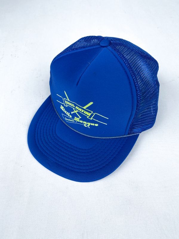 画像2: CROSS BAYOU  LITTLE LEAGUE VTG MESH CAP BLUE