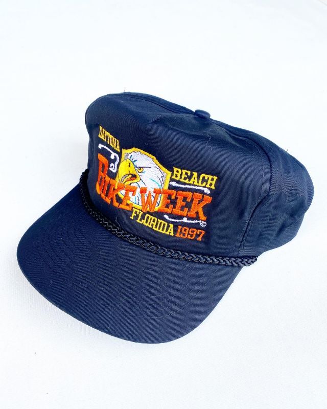 NOS 1997 DAYTONA BEACH BIKE WEEK VTG TRUCKER CAP