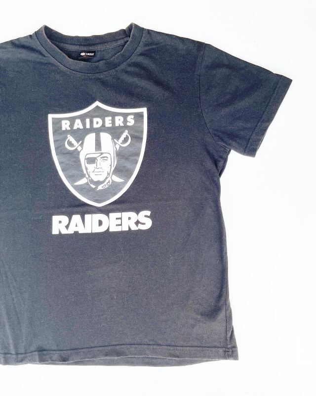 画像1: RAIDERS OFFICIAL T-SHIRT BLACK M