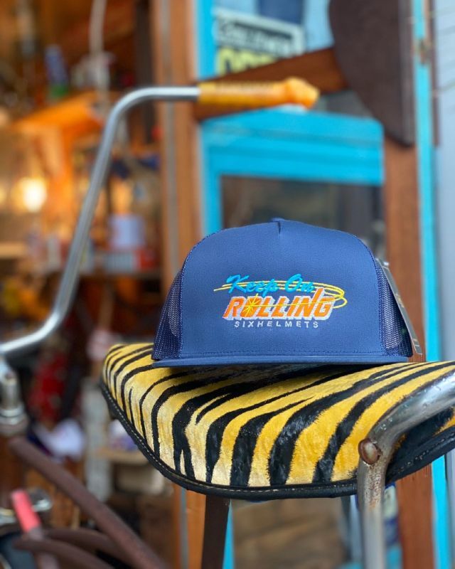 画像2: SIXHELMETS “KEEP ON ROLLING” MESH CAP NAVY