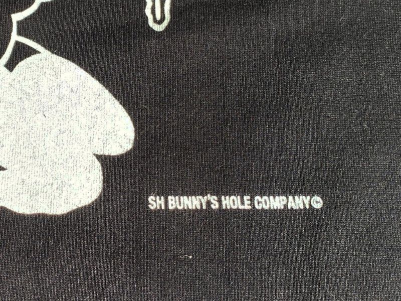 画像3: SIXHELMETS BUNNY’S HOLL COMPANY” LIFE IS ENTERTAINMENT” T-SHIRT BLACK