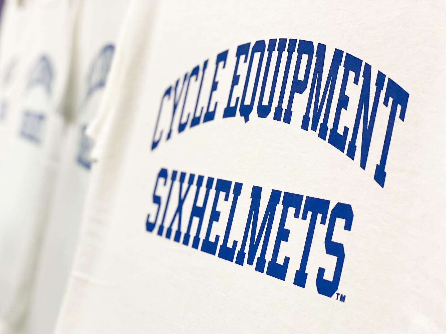 画像2: SIXHELMETS CYCLE EQUIPMENT T-SHIRT LA DODGERS BLUE×WHITE