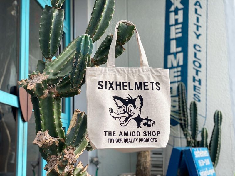 画像1: SIXHELMETS“THE AMIGO SHOP”SOUVENIR TOTE BAG