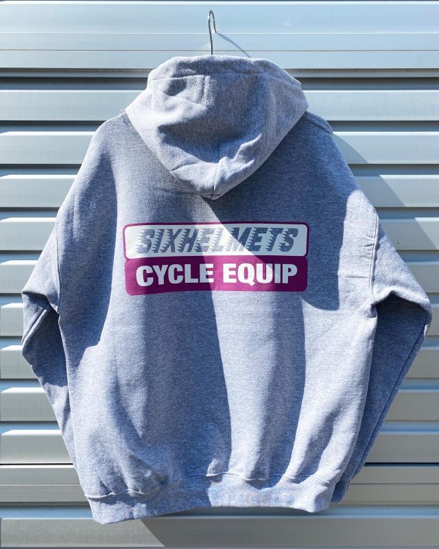 画像1: SIXHELMETS CYCLE EQUIP HOODIE GRAY