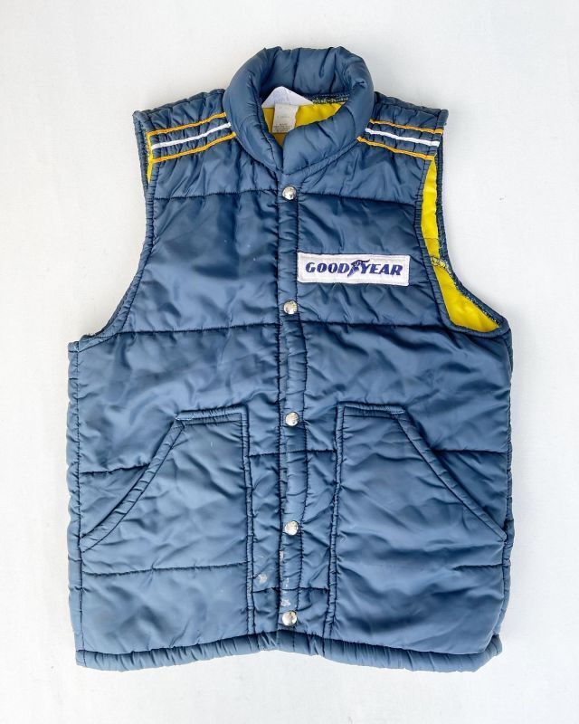 画像1: GOOD YEAR OFFICIAL RACING VEST NAVY XS