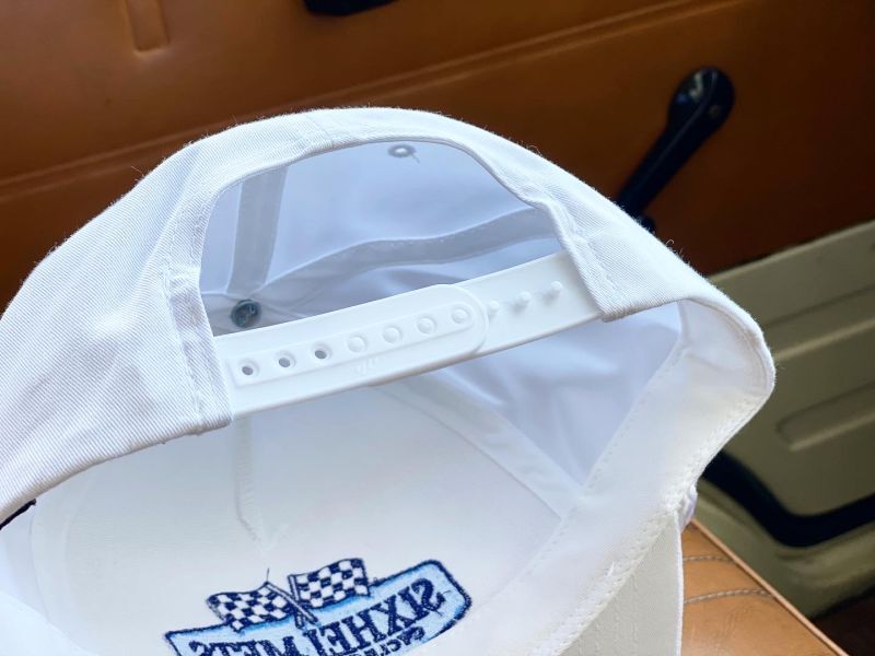 画像3: SIXHELMETS CYCLE EQUIPMENT CHECKER CAP WHITE