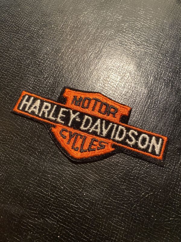 画像1: 70-80s HARLEY DAVIDSON BAR&SHIELD VTG PATCH