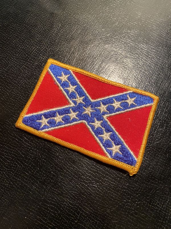 画像1: 70-80s REBEL FLAG VTG PATCH