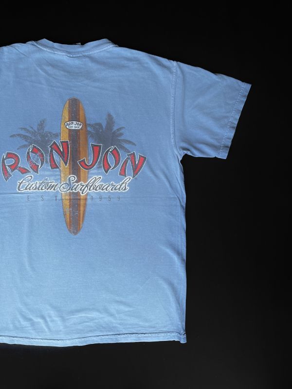 画像1: RONJON SURF SHOP VTG T-SHIRT LIGHT BLUE M