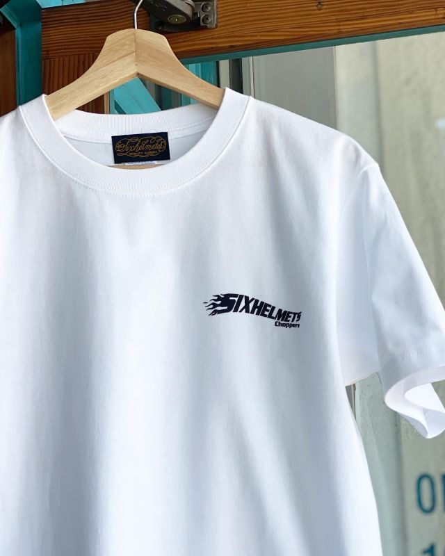 画像3: SIXHELMETS CHOPPERS “SUPPORT YOUR LOCAL” T-SHIRT WHITE