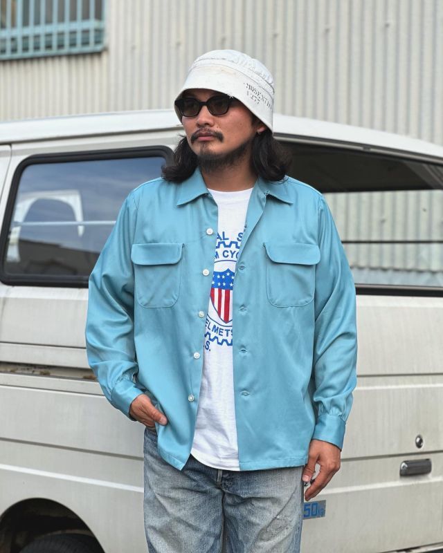 画像1: THE GOOD RAYON SHIRT MINT