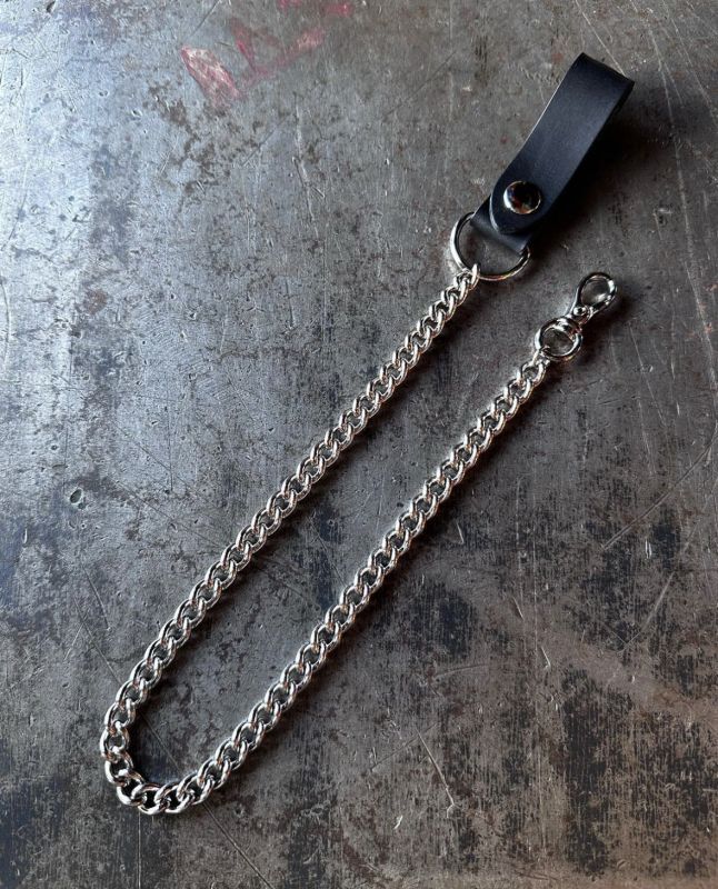 画像1: MOTIVE EQUIPPED WALLET CHAIN CHROME BLACK 