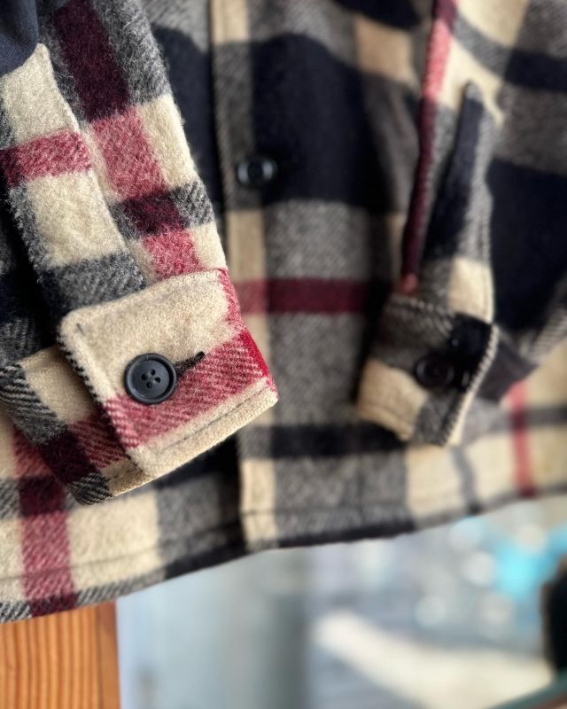 画像4: 	70s VINTAGE WOOLRICH WOOL PLAID JACKET M