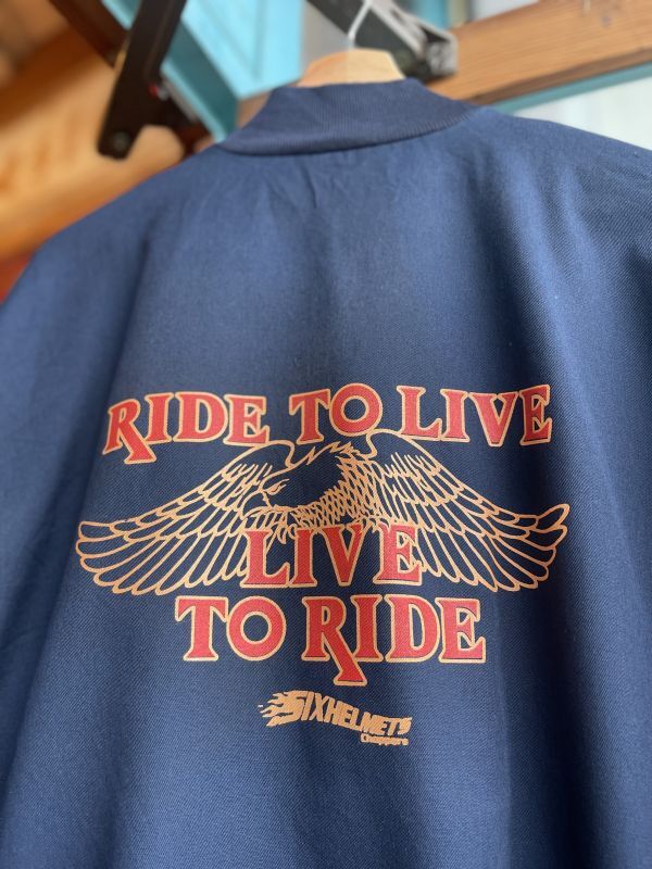 画像3: SIXHELMETS CHOPPERS “LIVE TO RIDE RIDE TO LIVE “VTG WORK JACKET NAVY XL