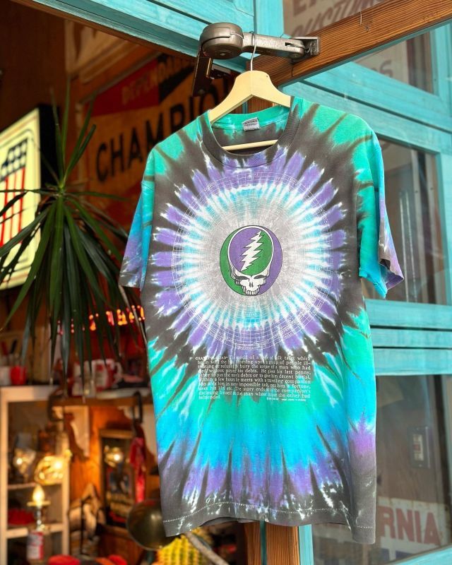 画像1: 1990 GRATEFUL DEAD 25 ANNIVERSARY TIE DYE T-SHIRT XL