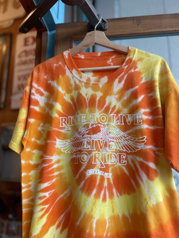 画像2: SIXHELMETS  LIVE TO RIDE RIDE TO LIVE TIE DYE T-SHIRT 