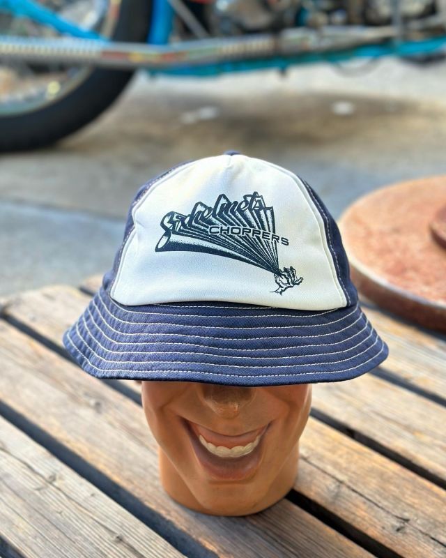 画像3: SIXHELMETS CHOPPERS CALIFORNIAN HAT DRAWN BY HOODOO MAN NAVY