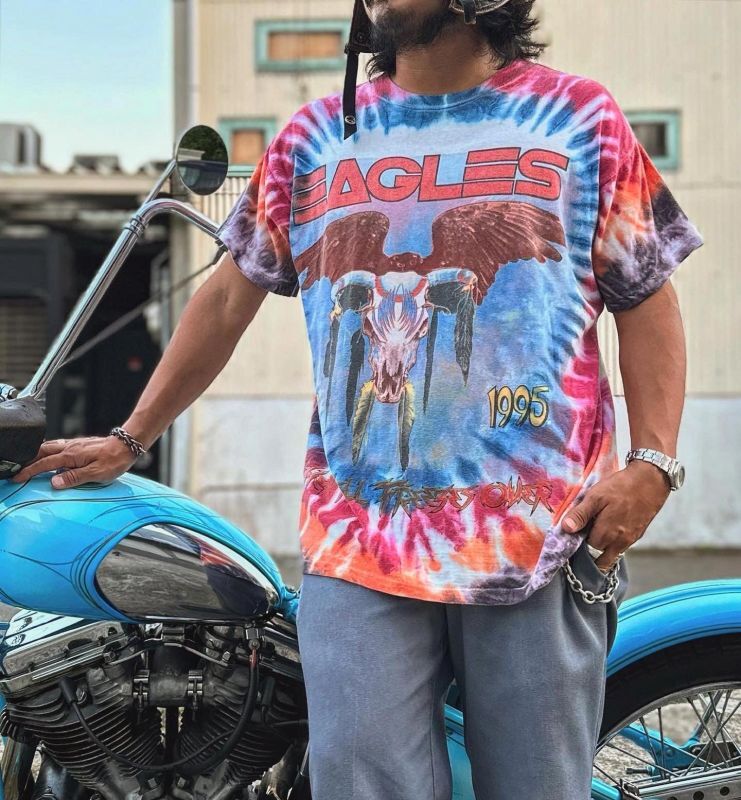 画像1: 1995 EAGLES TOUR TIE DYE T-SHIRT