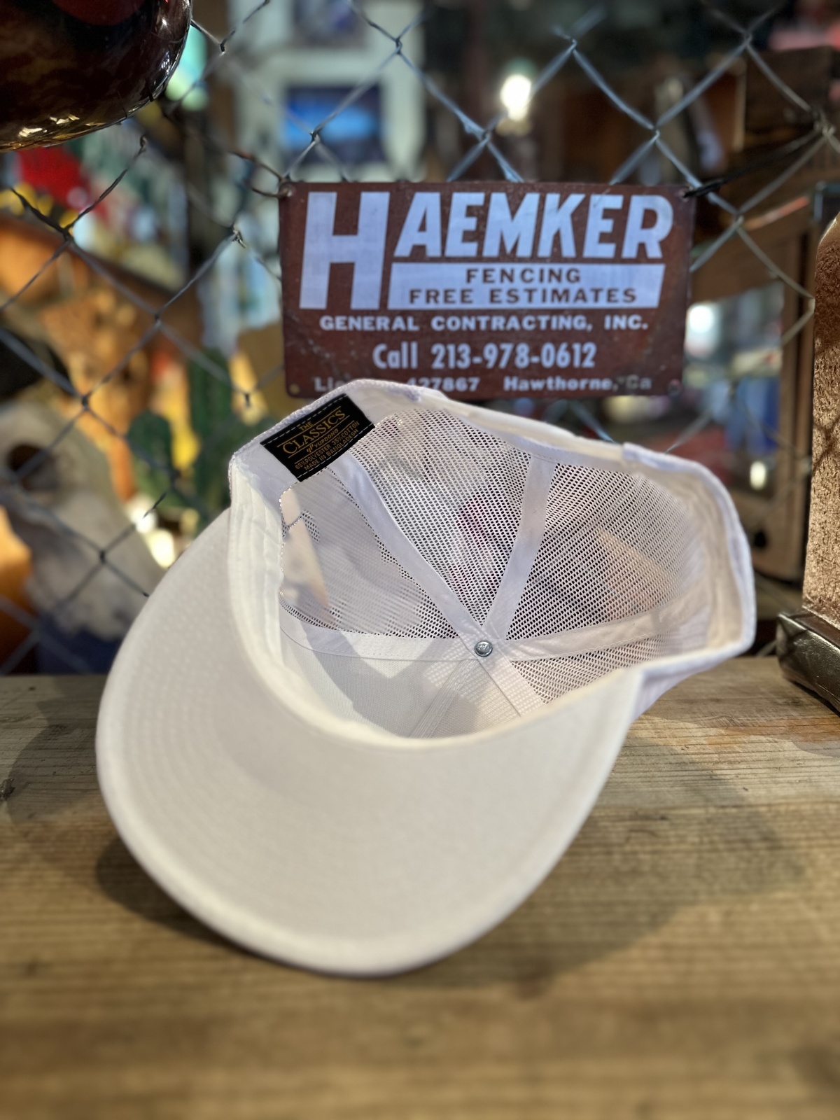 画像2: SIXHELMETS FLYING WHEEL MESH CAP WHITE