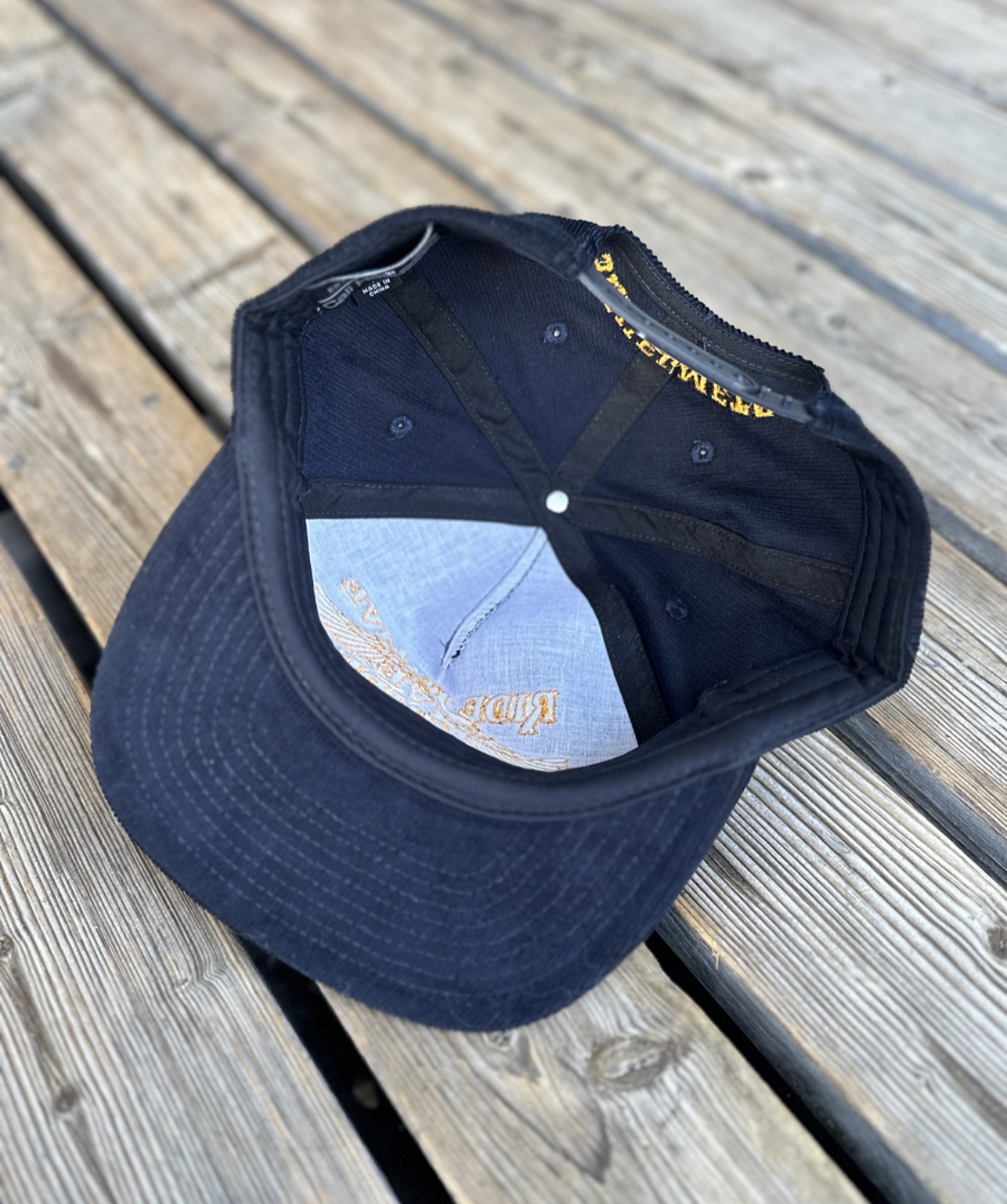 画像4: SIXHELMETS “LIVE TO RIDE RIDE TO R LIVE” CORDUROY CAP NAVY