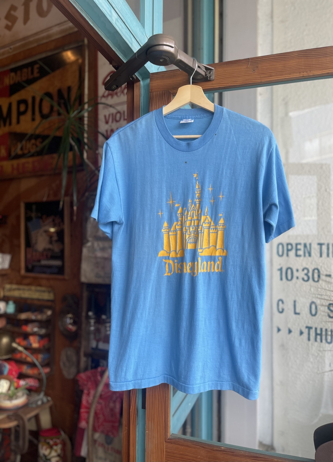 画像1: VINTAGE 80s DISNEYLAND T-SHIRT L