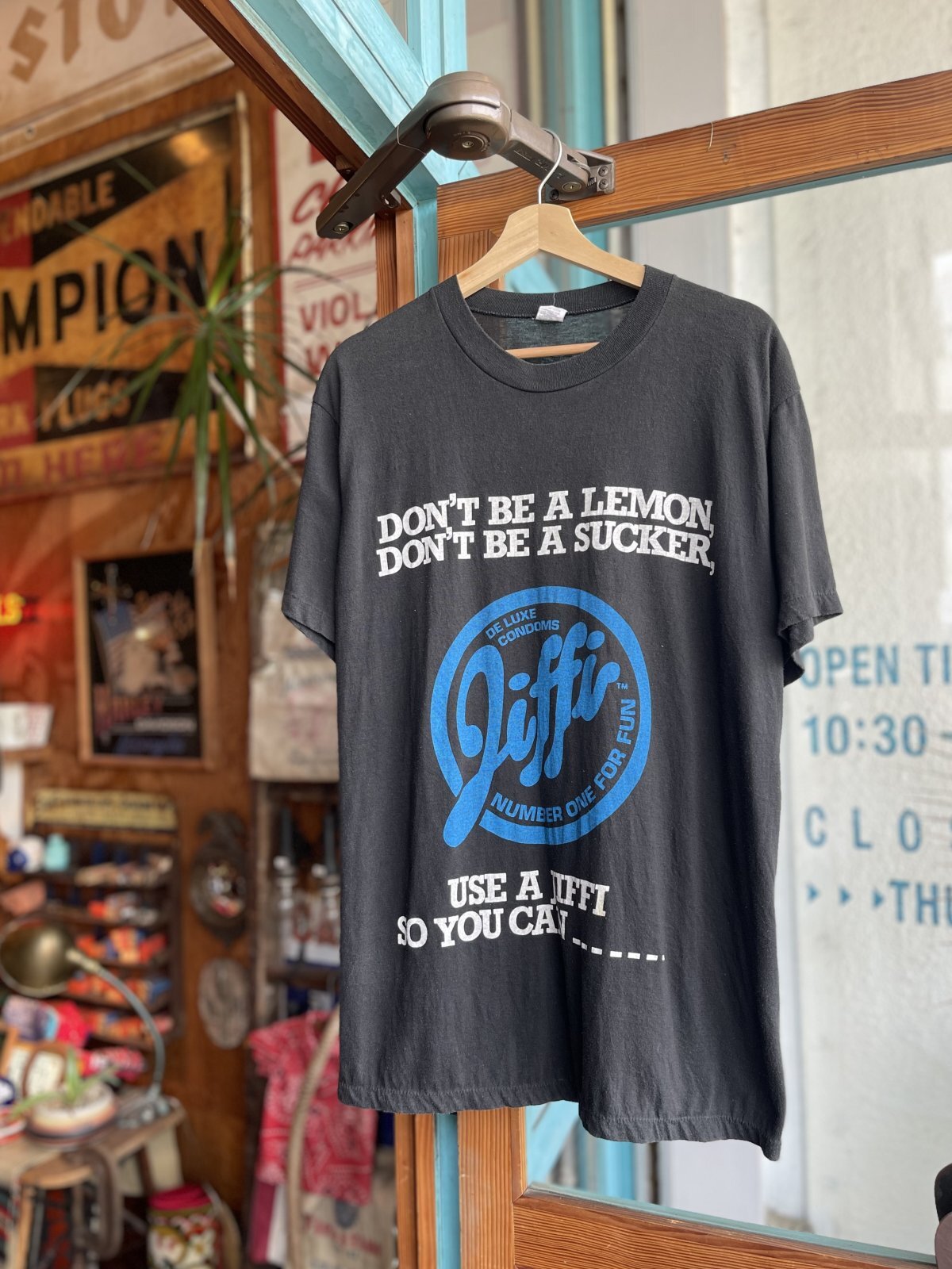 画像1: VINTAGE 80s JIFFI T-SHIRT XL
