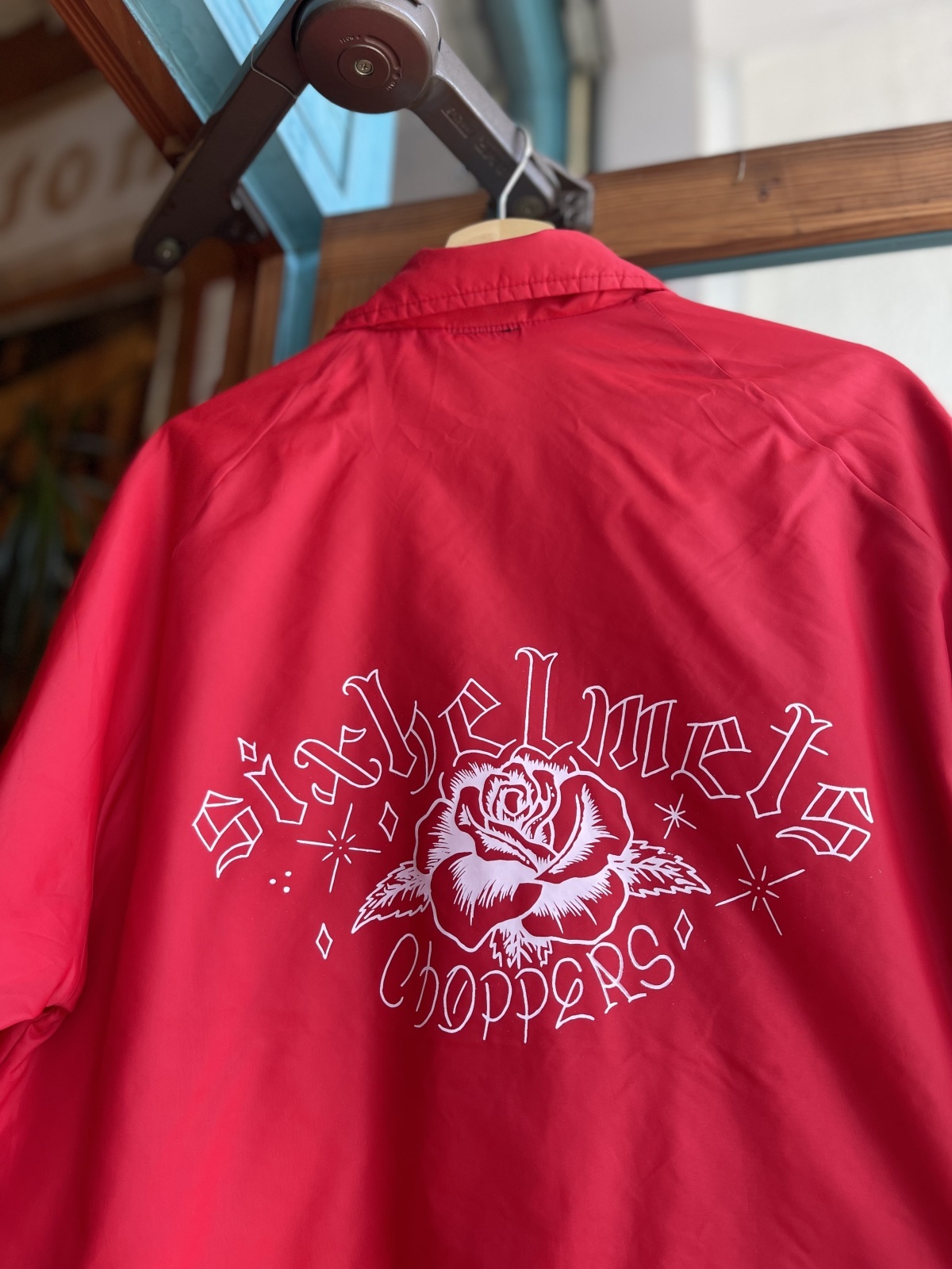 画像4: SIXHELMETS CHOPPERS ROSA COACH JACKET DRAWN BY BOULEVARD FEVER ART L