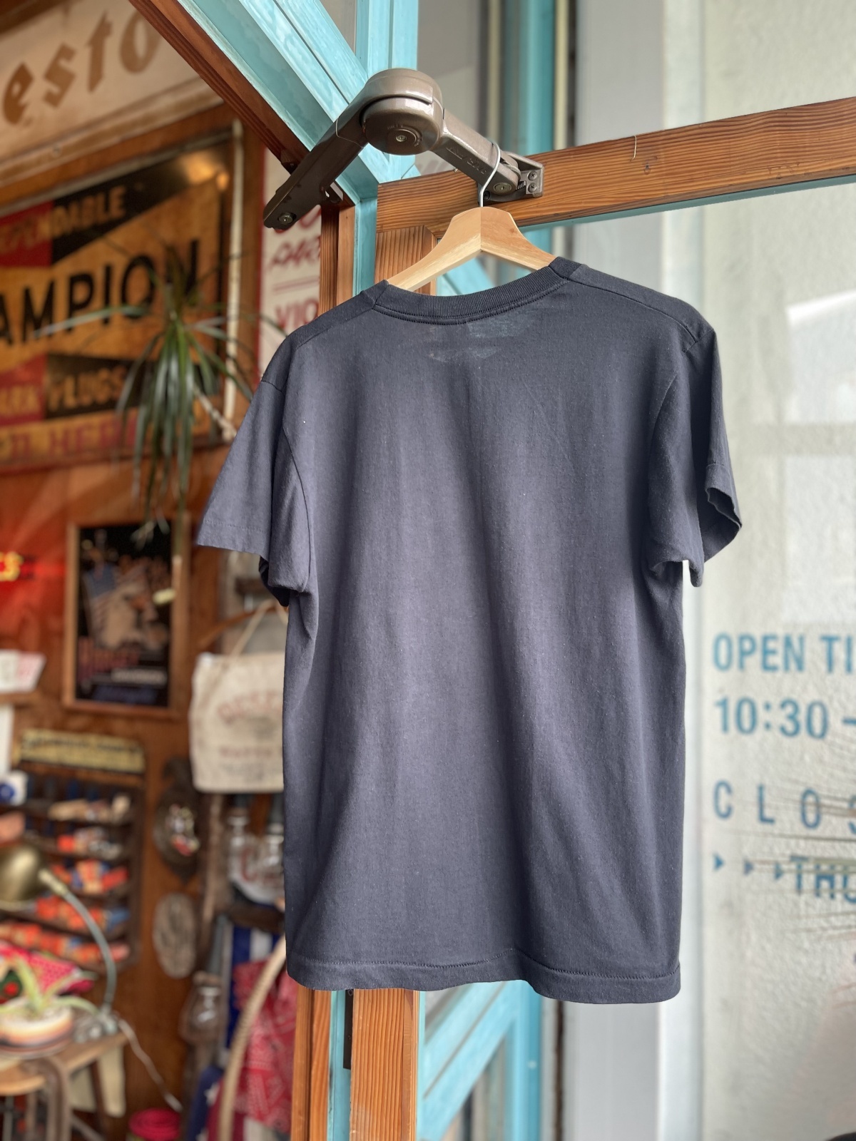画像2: VINTAGE 80s GO HOME AND PRACTICE SKULL T-SHIRT L