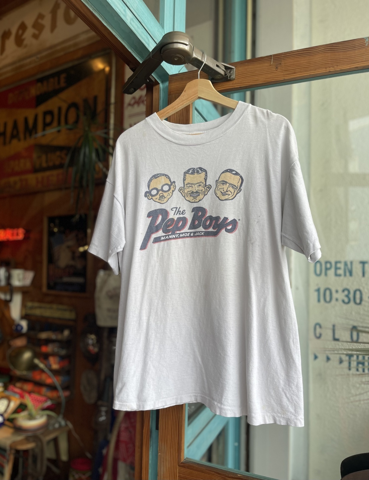 画像1: 80-90s THE PEP BOYS T-SHIRT 
