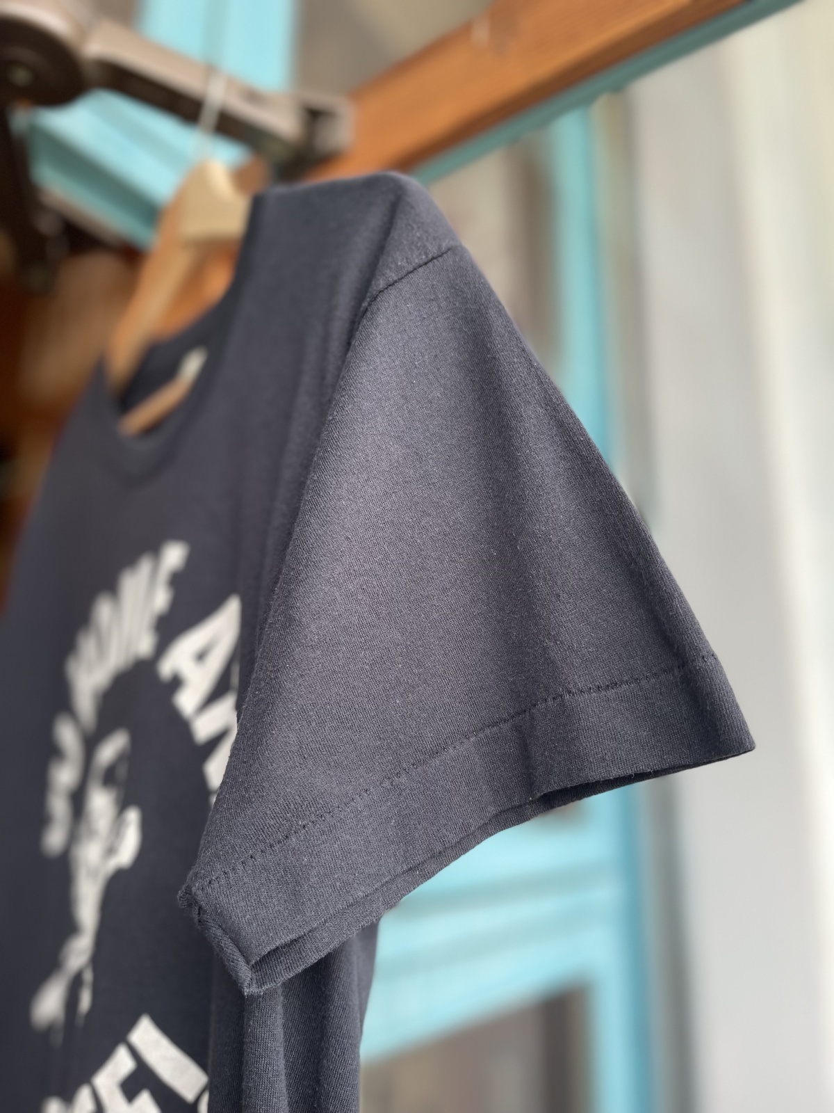 画像5: VINTAGE 80s GO HOME AND PRACTICE SKULL T-SHIRT L