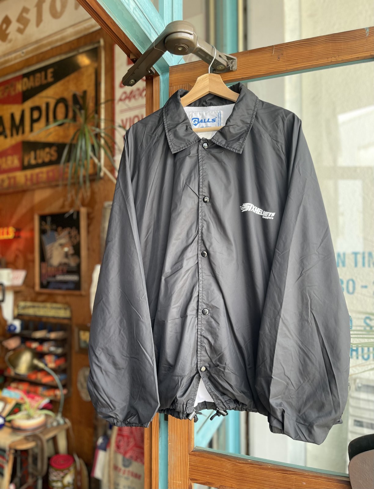 画像2: SIXHELMETS CHOPPERS “SUPPORT YOUR LOCAL” OLD COACH JACKET BLACK
