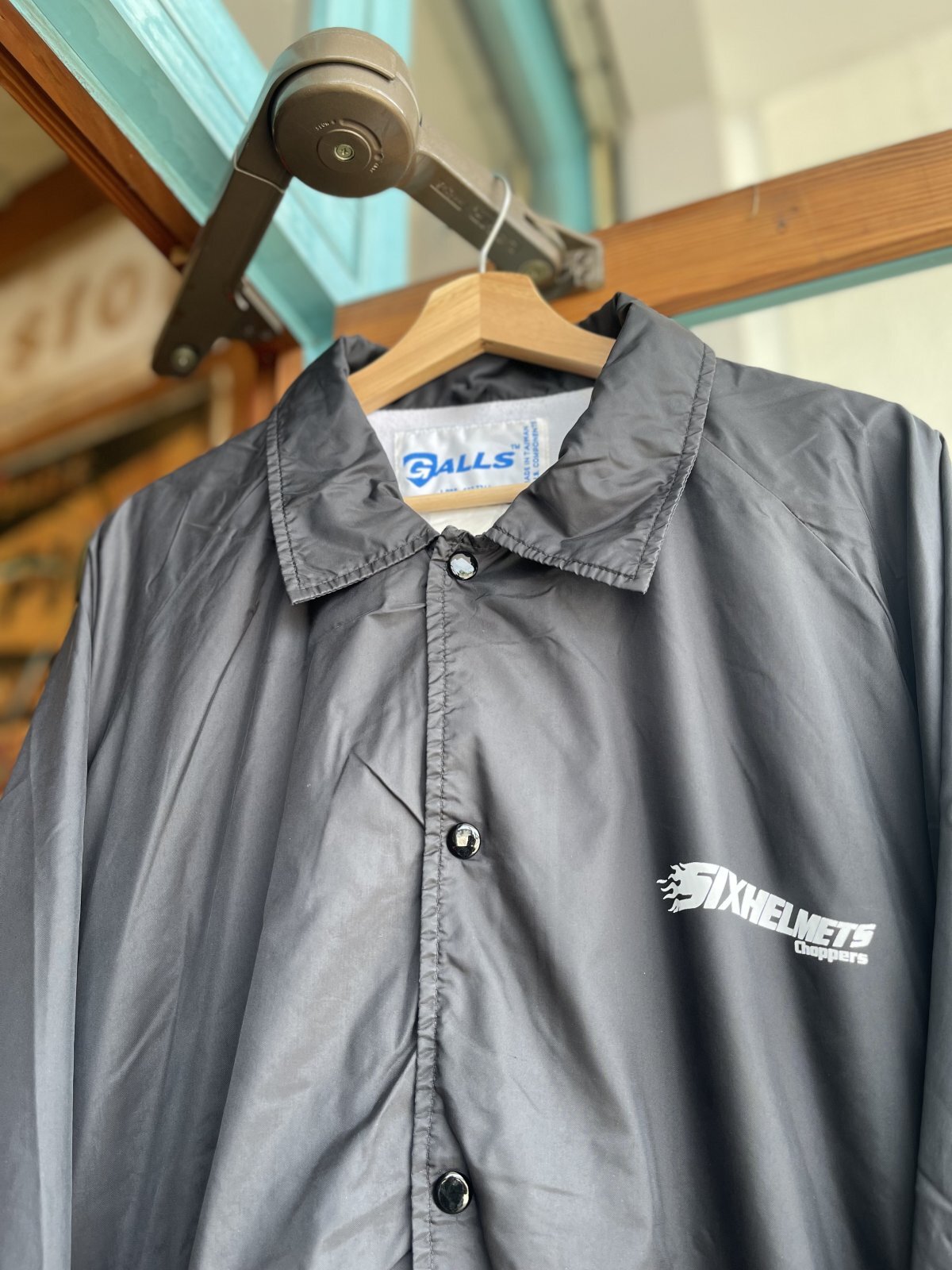 画像5: SIXHELMETS CHOPPERS “SUPPORT YOUR LOCAL” OLD COACH JACKET BLACK