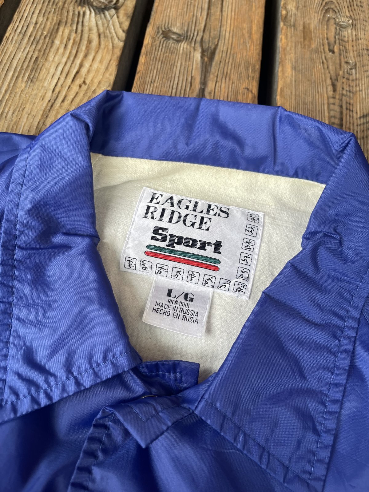 画像5: SIXHELMETS CHOPPERS “SUPPORT YOUR LOCAL” OLD COACH JACKET PURPLE L